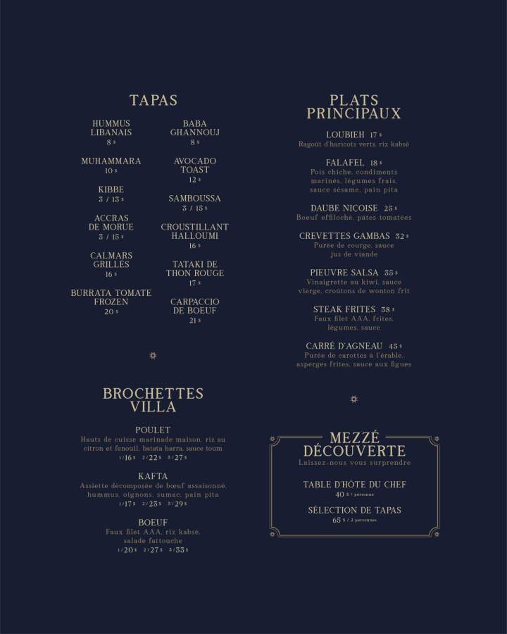 Cuisine libanaise Québec